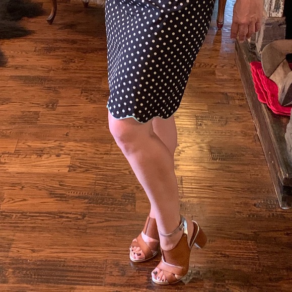 Sixty Seven Heels Leather Silver Strap Size 38 - Picture 3 of 11